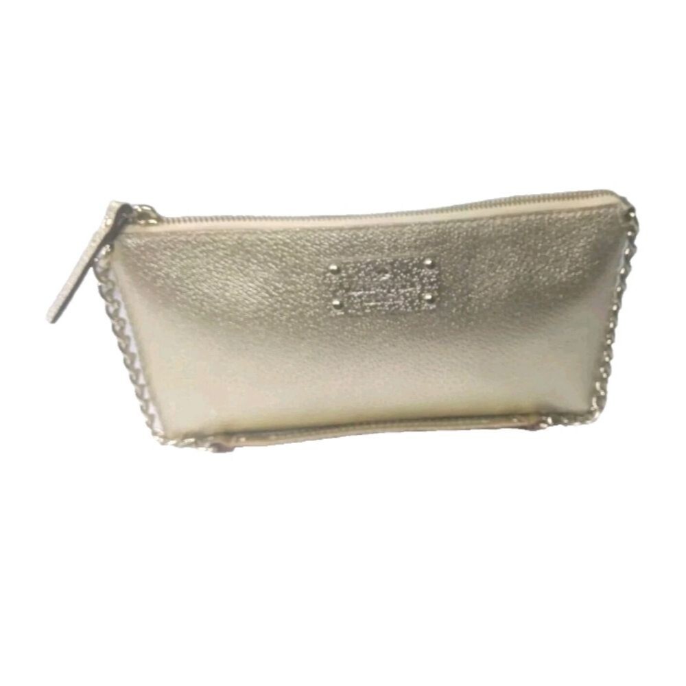 Kate Spade Byrd Wellesley Small Leather Bag Gold Purse #WKRU1427